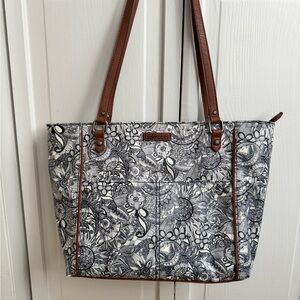 Sakroots Blue and White Women's Bag